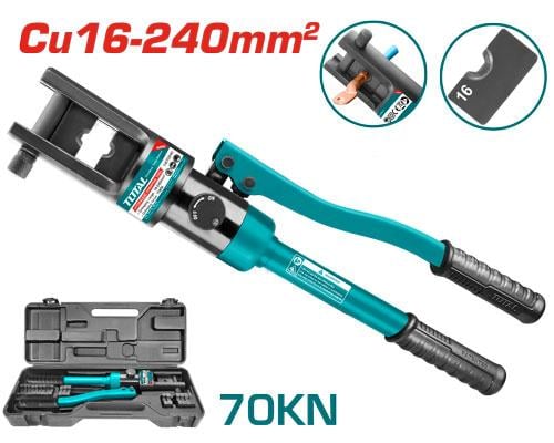 Kềm ép cos thủy lực 70 hiệu Total THCT0240