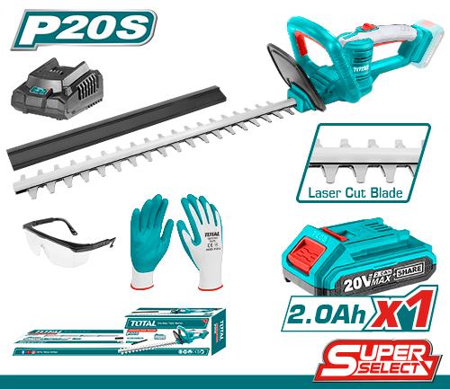 Máy cắt hàng rào dùng pin Lithium hiệu Total THTLI20461 – 20V