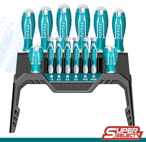 Bộ 14 tua vít chuẩn Total hiệu Total THT250614