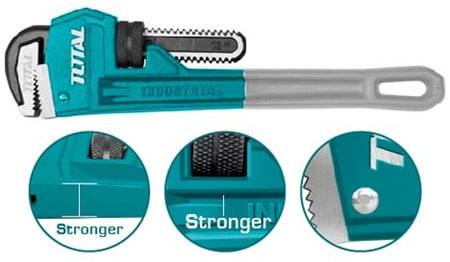 Mỏ lếch răng (8 inch) hiệu Total THT170806