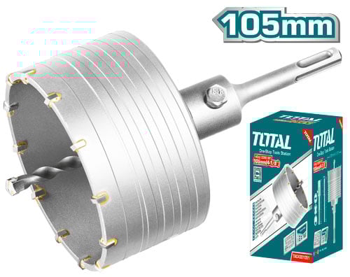 Mũi khoan lỗ 105mm hiệu Total TAC4301051