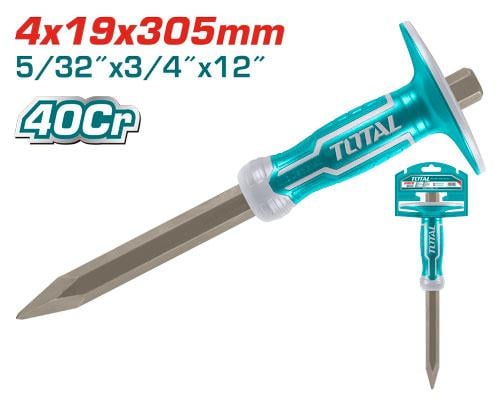 Đục bê tông nhọn 19mm x 305mm hiệu Total THT4421219