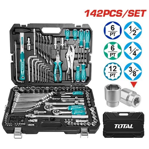 Bộ 142 món dụng cụ kết hợp hiệu Total THKTHP21426