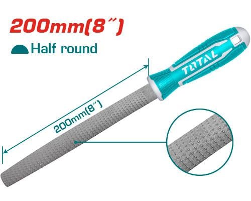 Giũa gỗ bán nguyệt hiệu Total THT91686