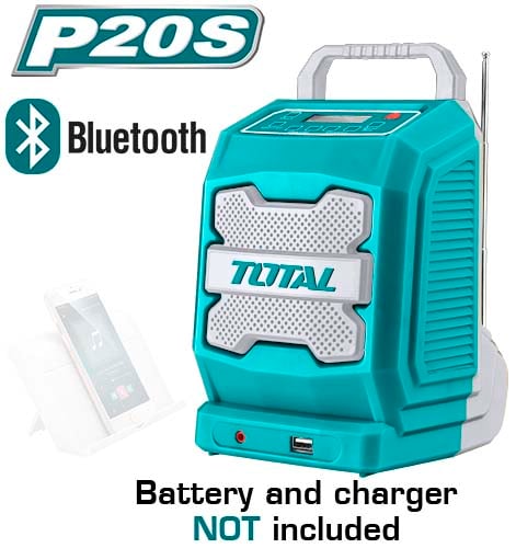 Phụ kiện máy khoan pin Lithium-Ion – Pin Lithium-Ion 20V hiệu Total TJRLI2001