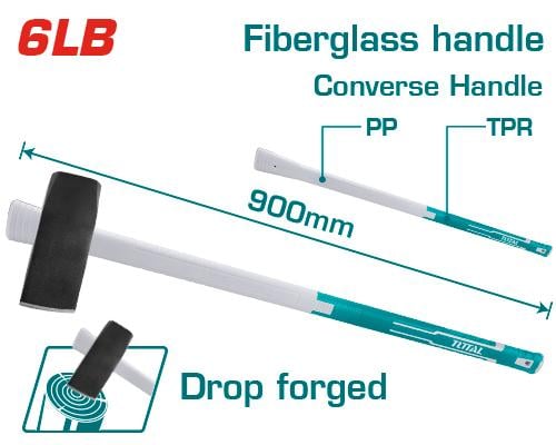 Búa chẻ 6LB  hiệu Total THT78206D