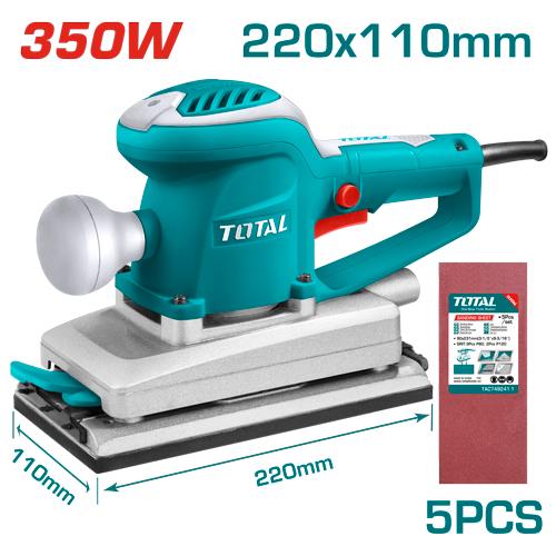 Máy chà nhám chữ nhật hiệu Total TF1302206 công suất 350W