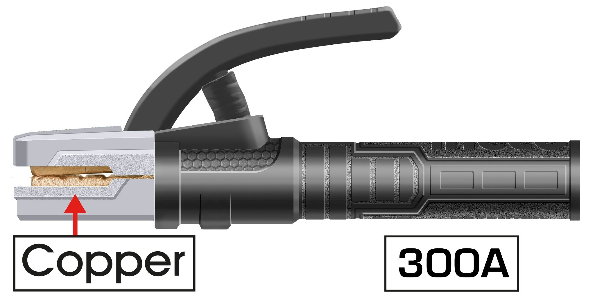 Kềm hàn hiệu Total TWAH3006 – 300A