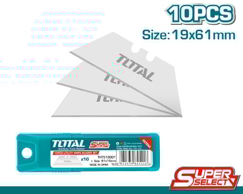 Bộ 10 lưỡi dao tiện dụng Total hiệu Total THT519001
