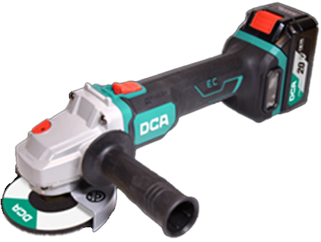 Máy Mài Góc không chổi than Dùng Pin