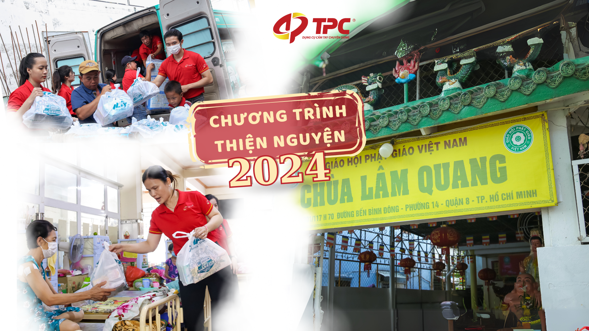 Chương trình Thiện Nguyện tại chùa Lâm Quang | Công ty TPC