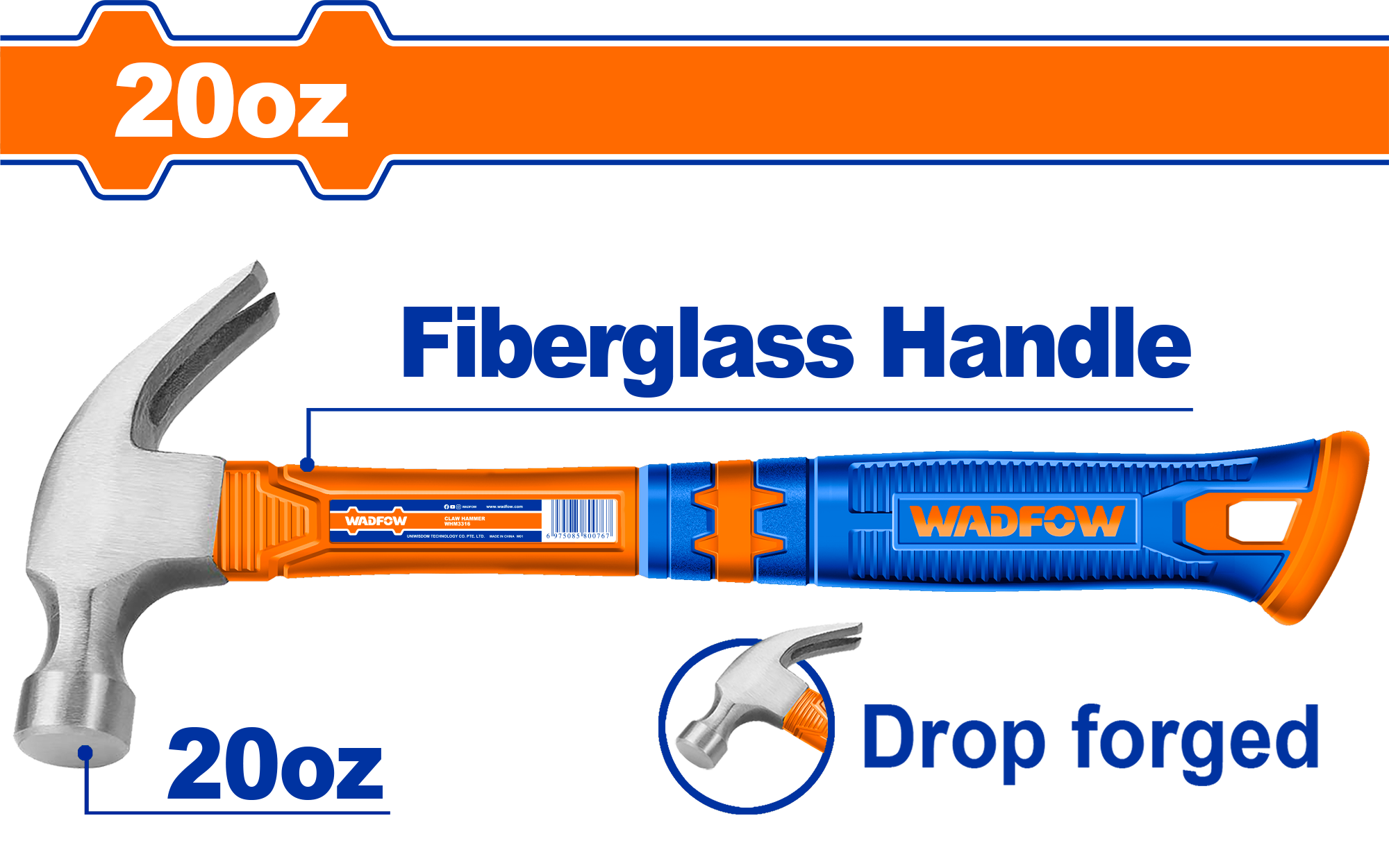 Búa nhổ đinh 560g