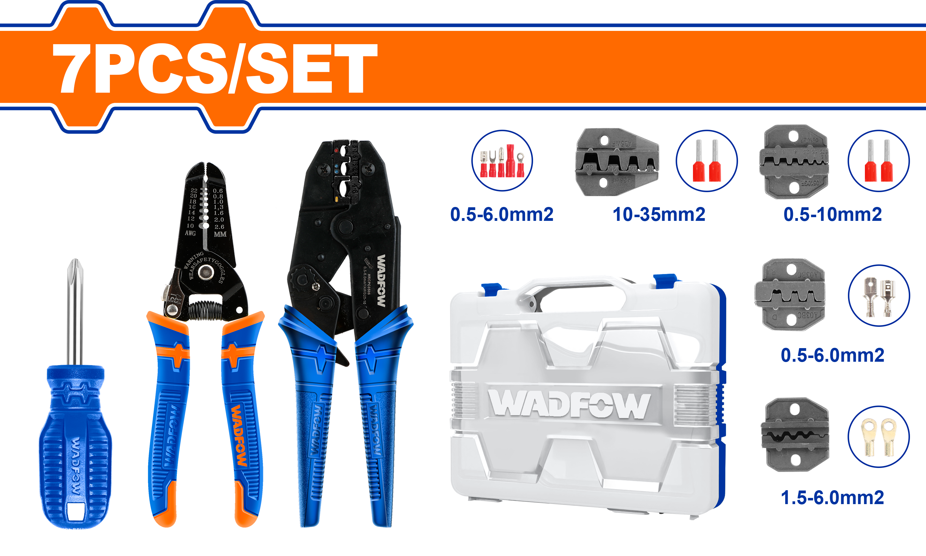 Bộ 7 món dụng cụ sửa chữa viễn thông