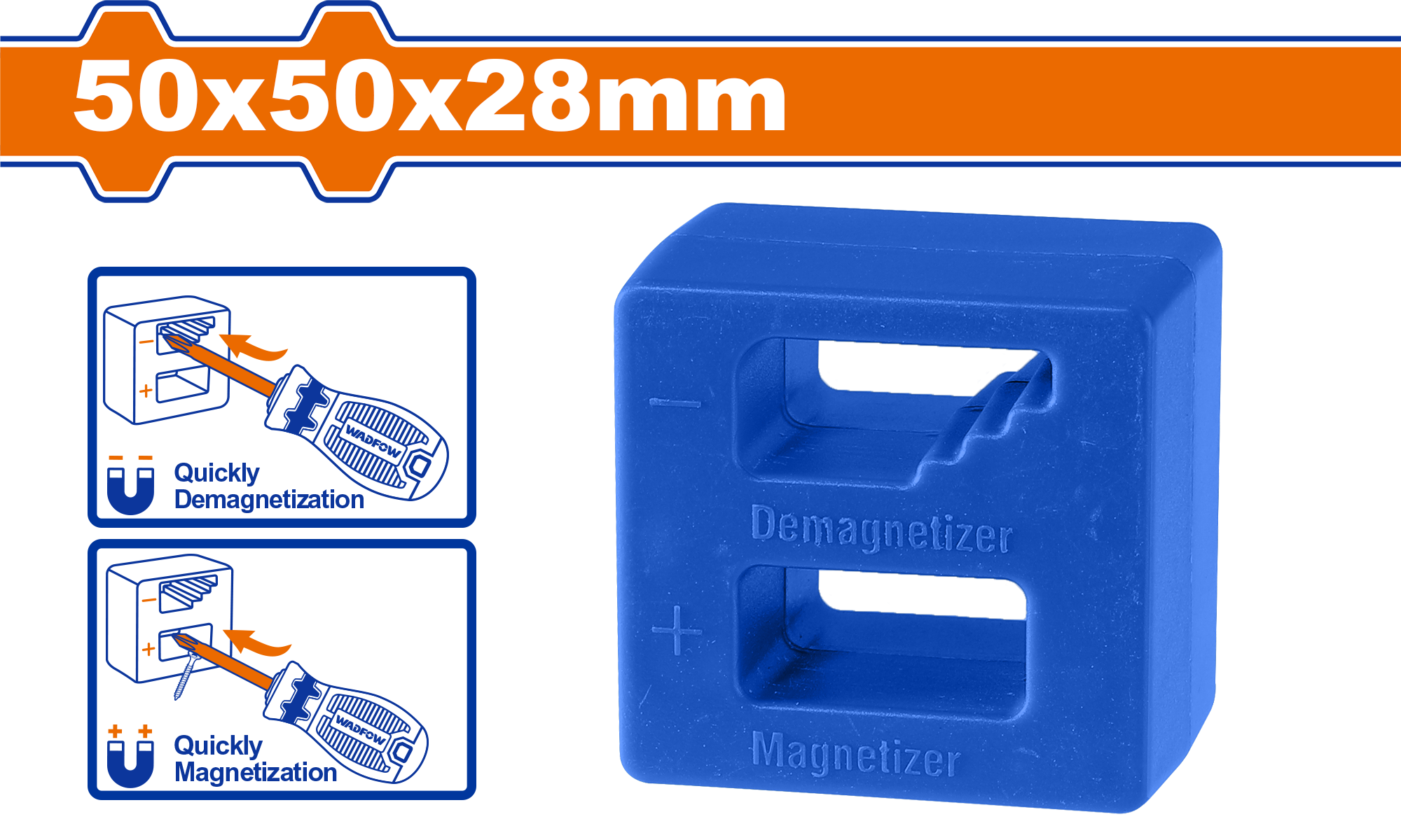 Cục tạo khử từ tua vít 50x50x28mm