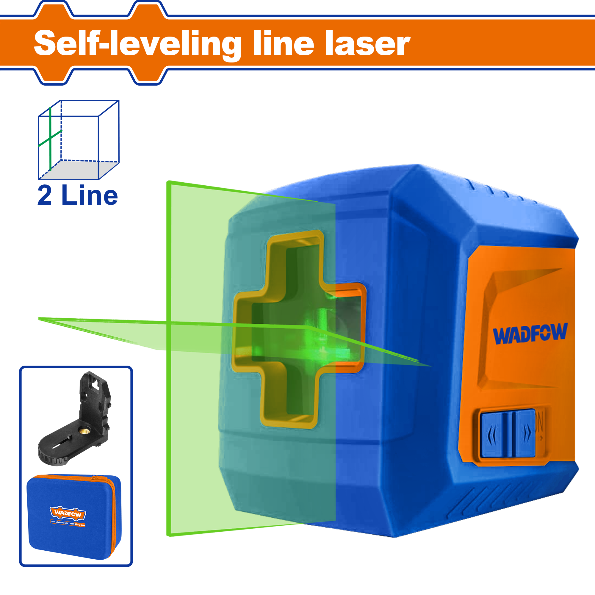 Máy đo mức cân bằng tia lade (2 tia xanh)