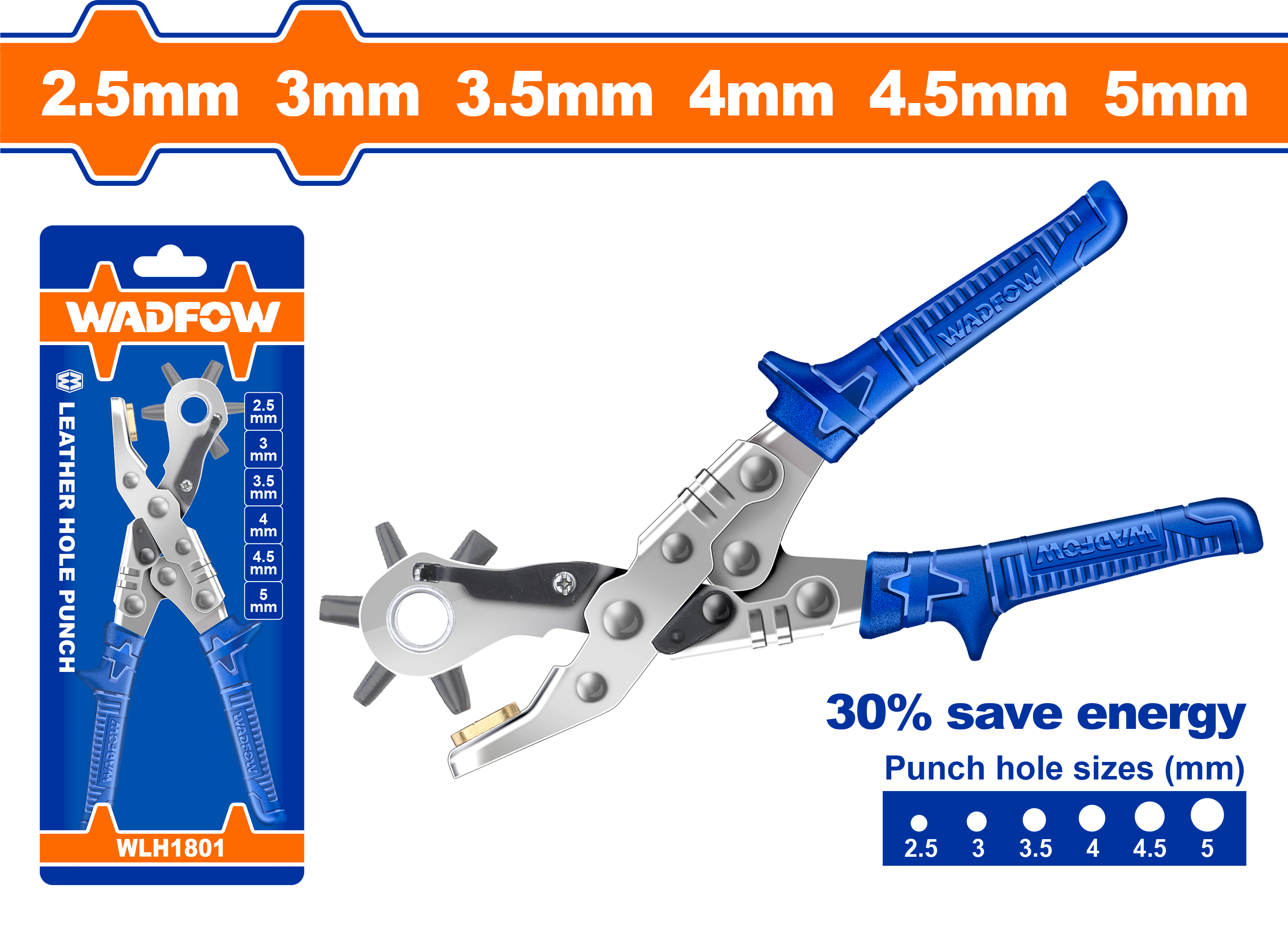 Kềm đục lỗ da 10″