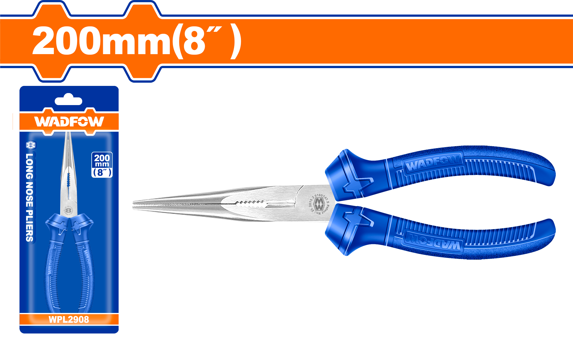 Kềm mũi dài 8″