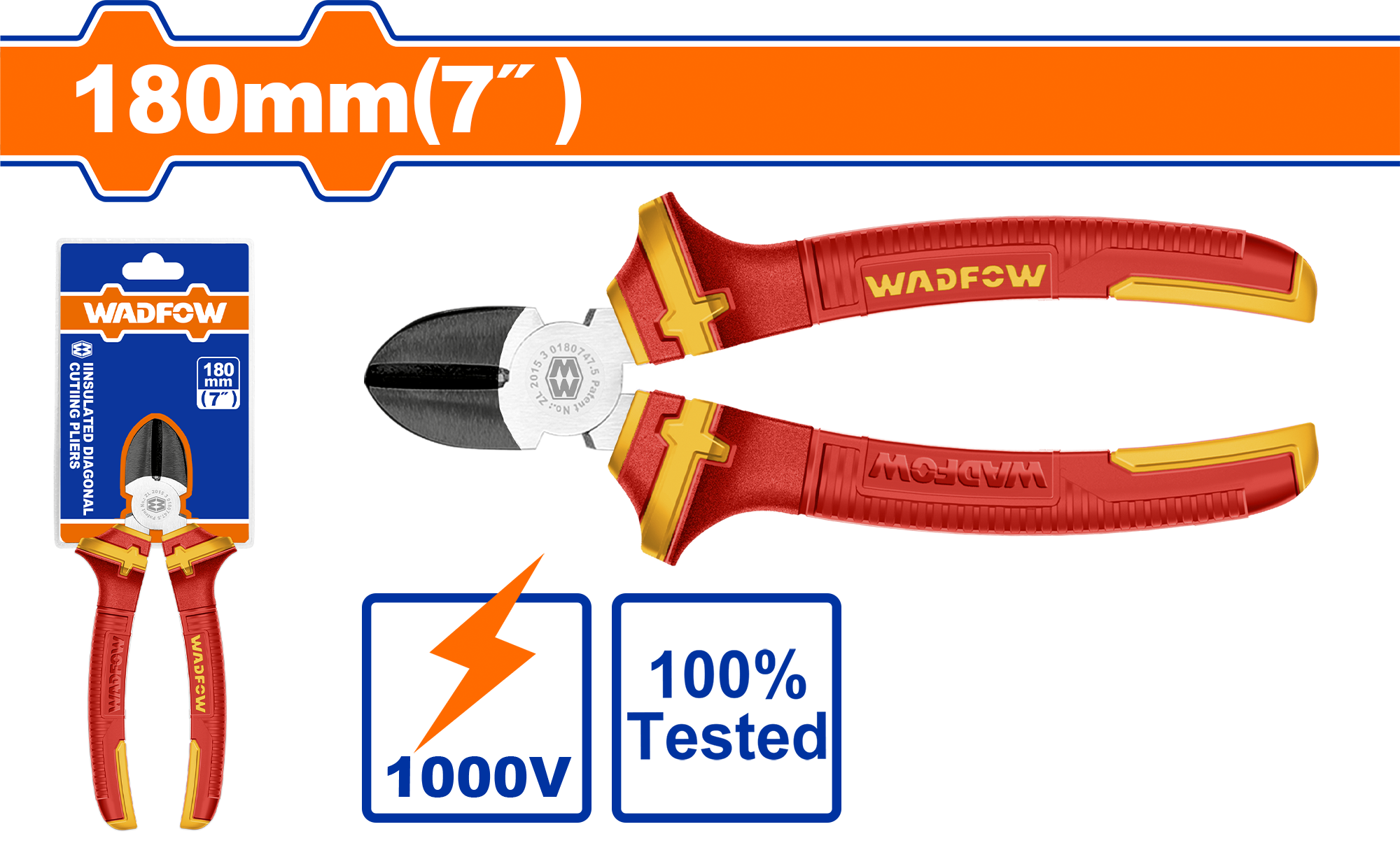 Kềm cắt cách điện 7″