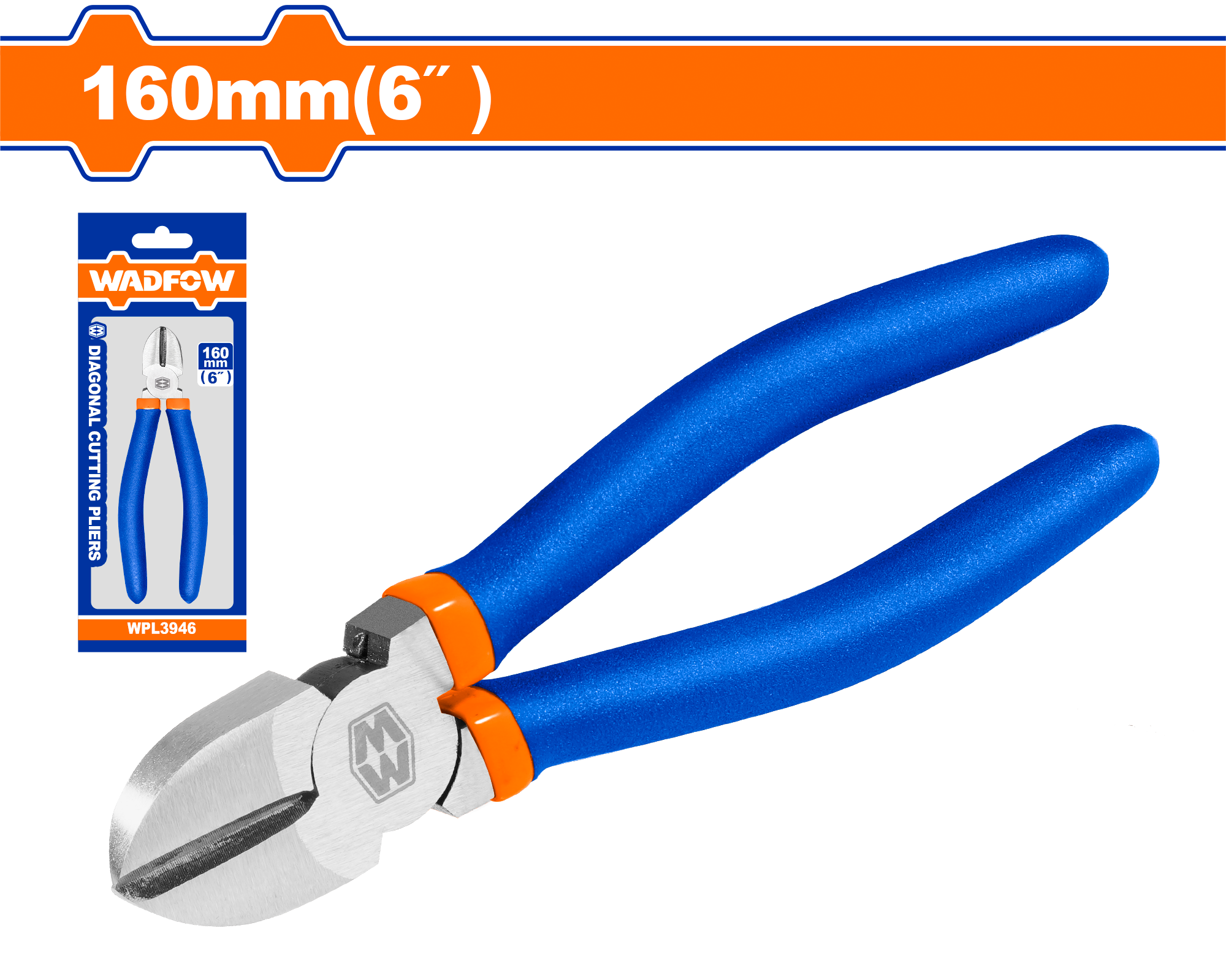 Kềm cắt mũi ngắn 6″