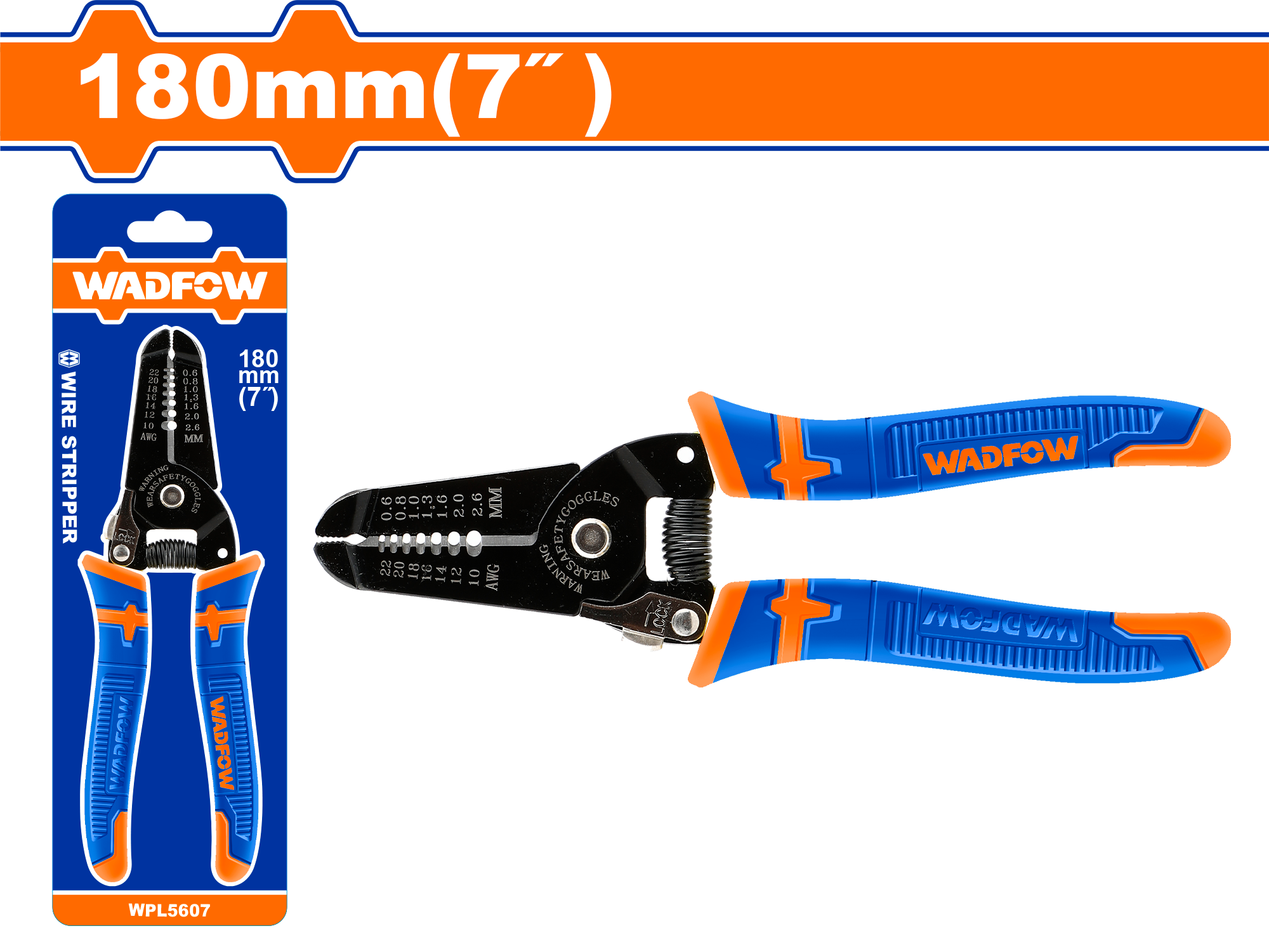 Kềm tướt dây điện 7″/180mm