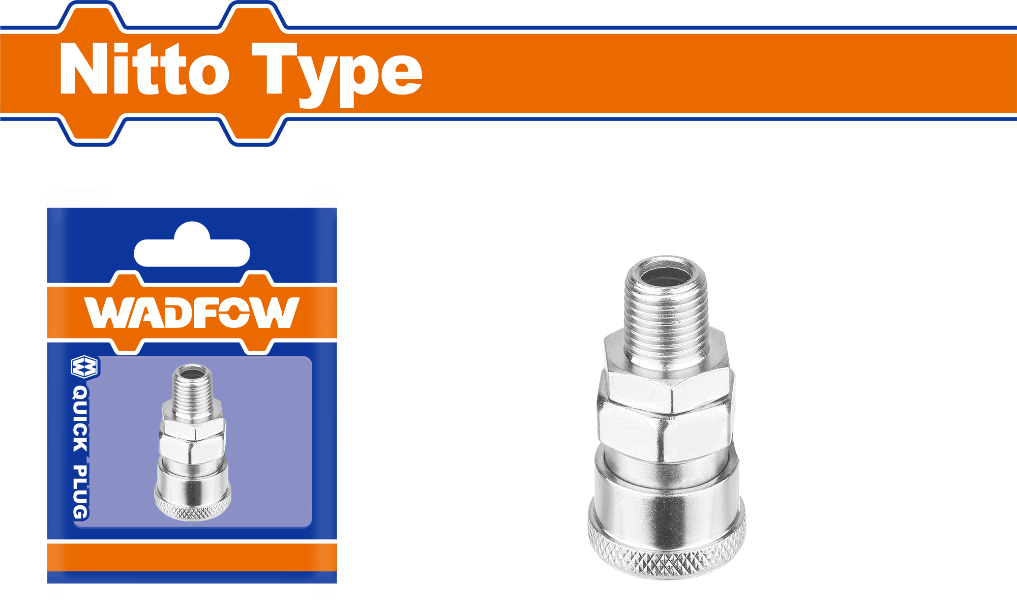 Đầu nối hơi nhanh 1/4″