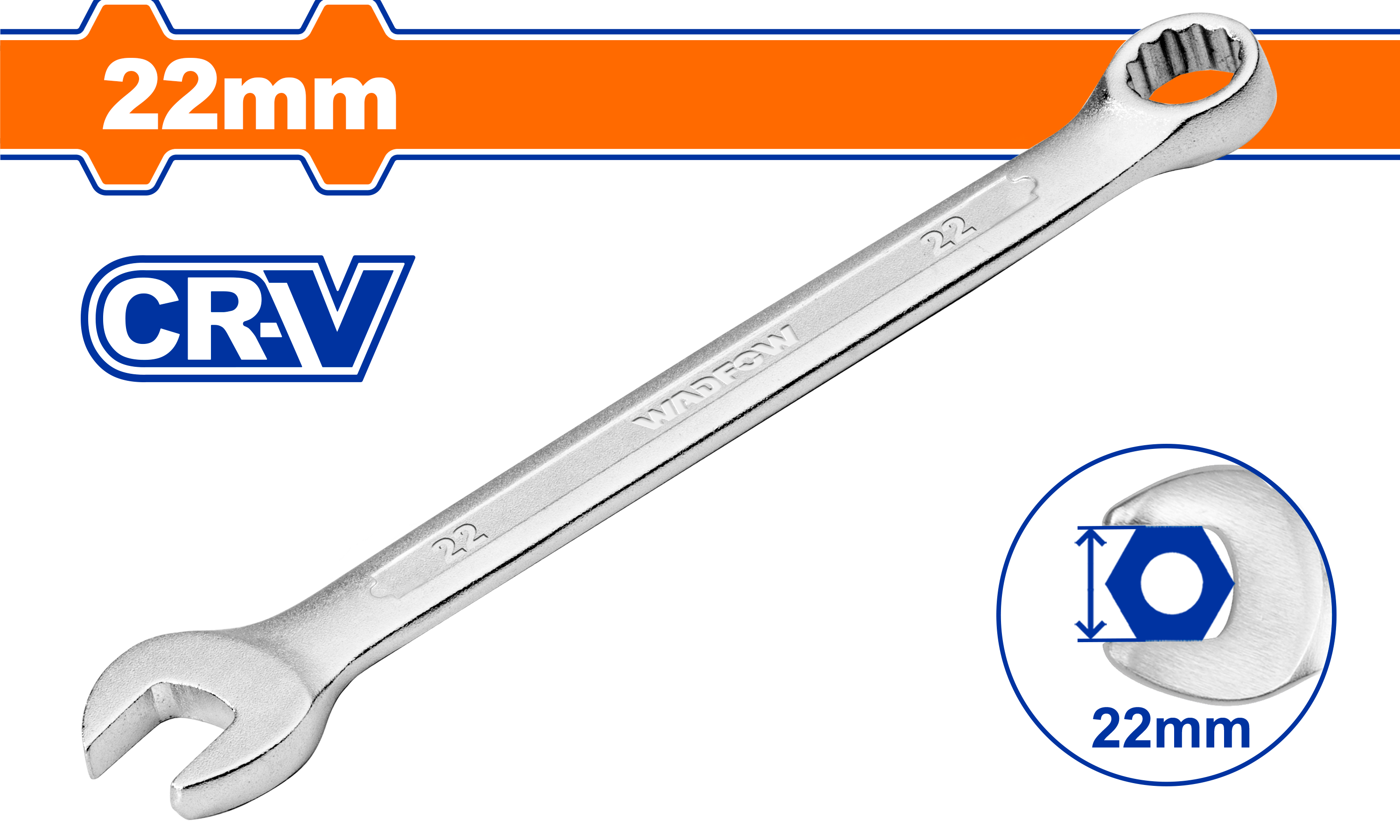 Cờ lê vòng miệng 22mm