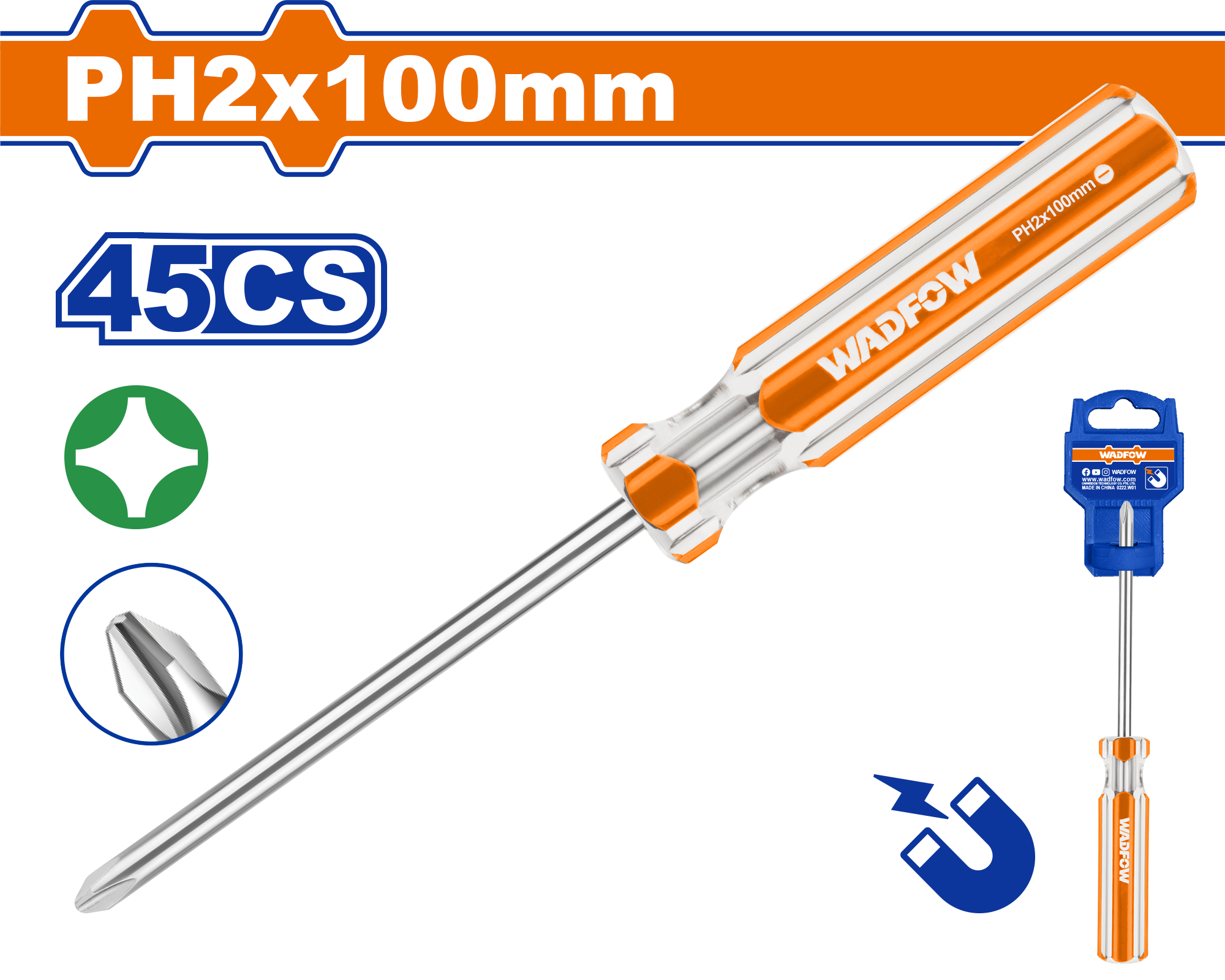 Tua vít bake PH2x100mm