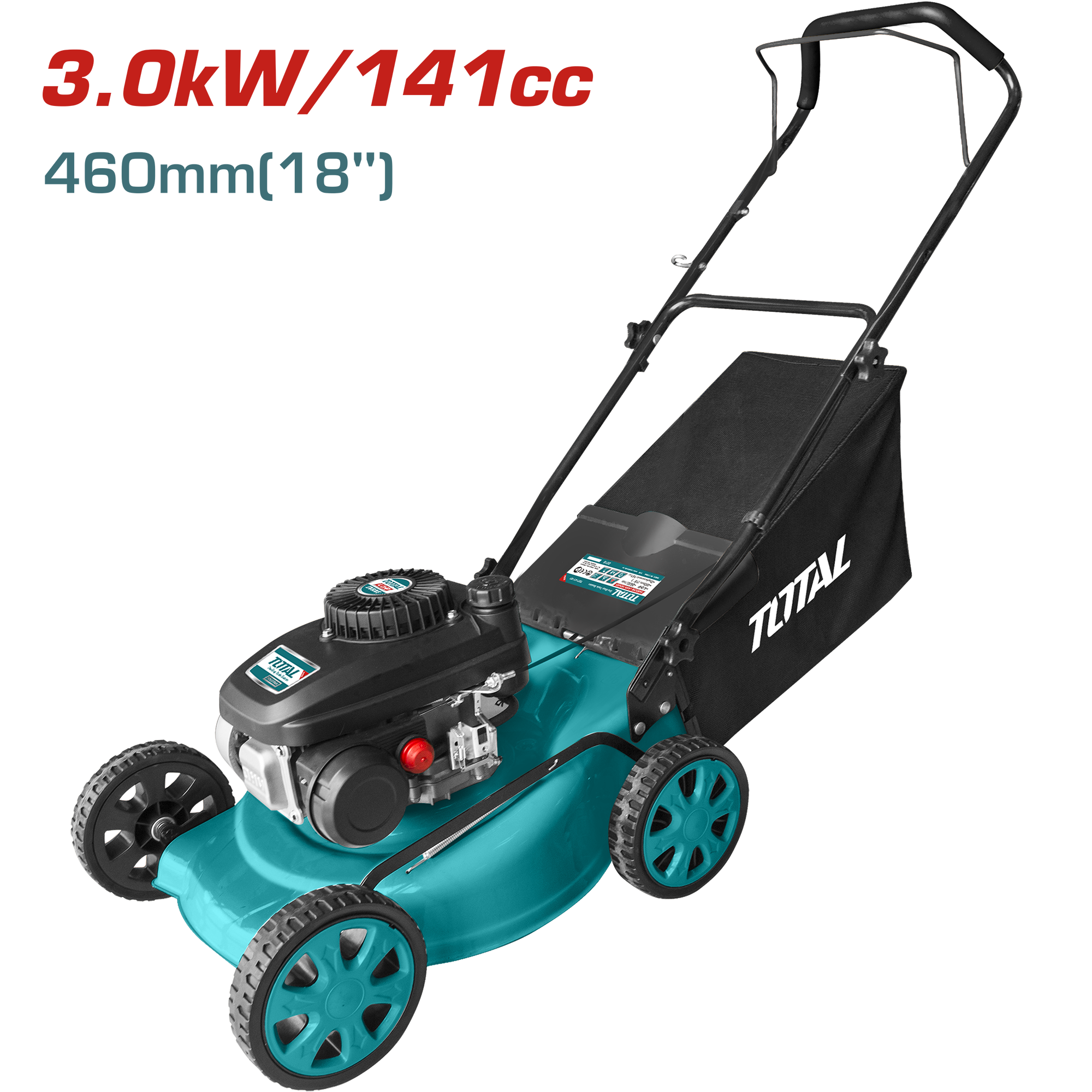 Máy cắt cỏ làm vườn dùng xăng hiệu Total TGT141181 cs 3000W