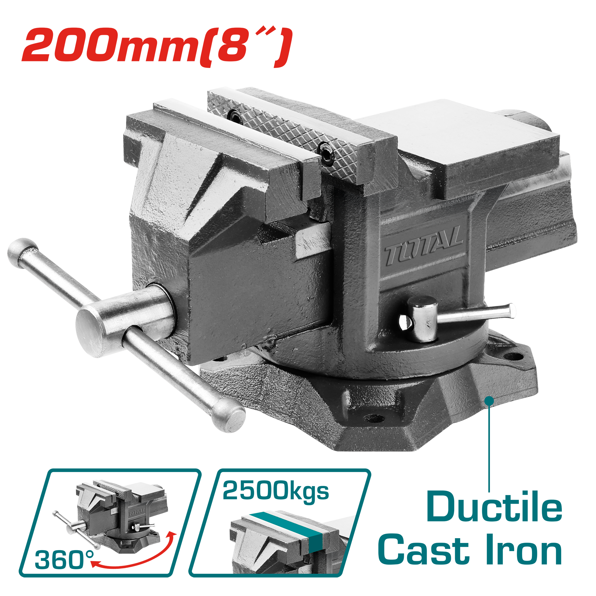 Eto kẹp (8 inch) hiệu Total THT6186