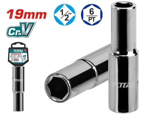 Đầu tiếp lục giác sâu 1/2inch x 19mm