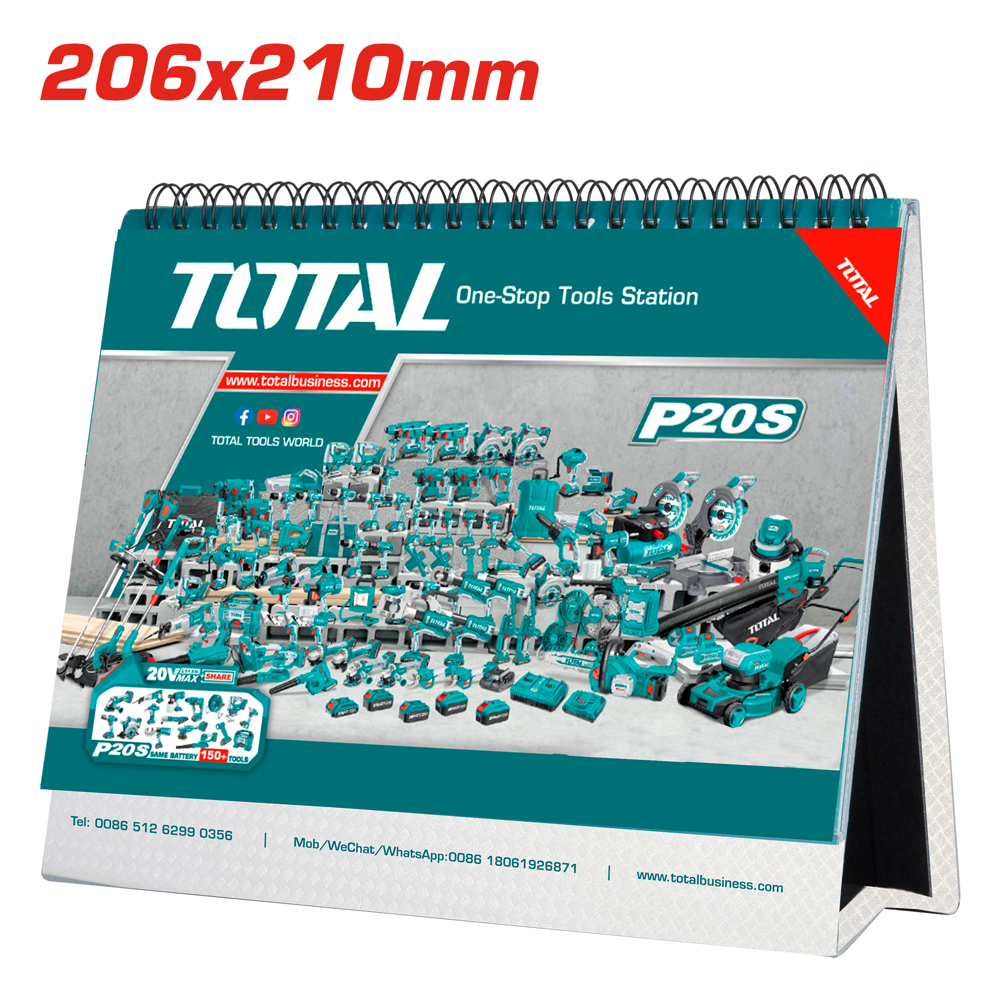 Lịch để bàn Total