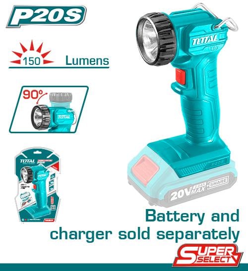 Đèn làm việc dùng pin 20V