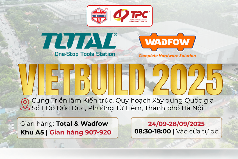 TPC đồng hành cùng Total và Wadfow tại Vietbuild Hà Nội 2025