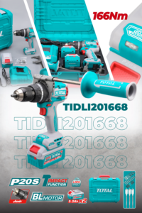 Máy khoan pin Total 166Nm